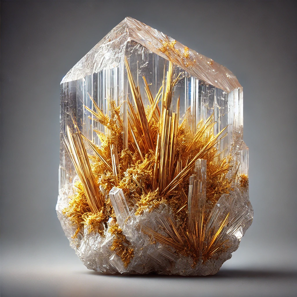 Golden Rutilated Quartz