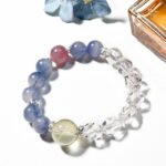 Natural Fluorite Bead Bracelet