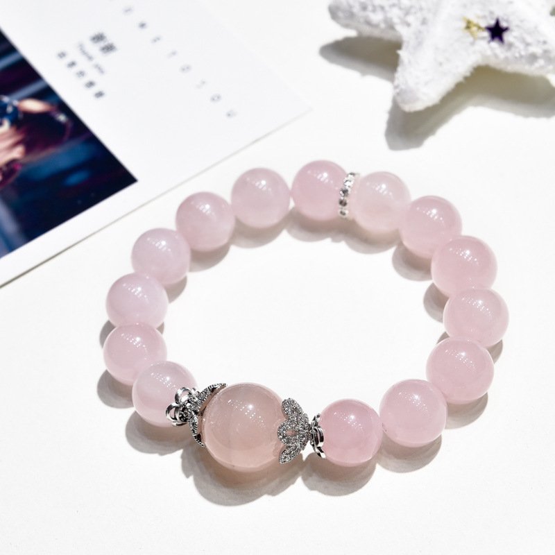 Natural Rose Quartz Bracelet