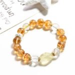 Natural Yellow Asai Crystal Bracelet