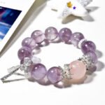 Original Natural Purple Rabbit Hair Bracelet