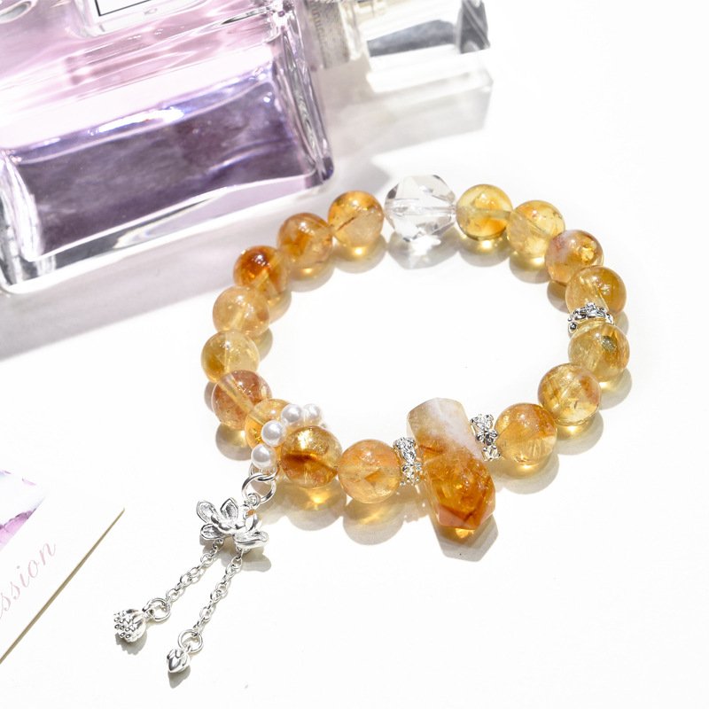 Original Natural Yellow Ase Crystal Bracelet