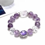 Natural Purple Asai Crystal Bracelet