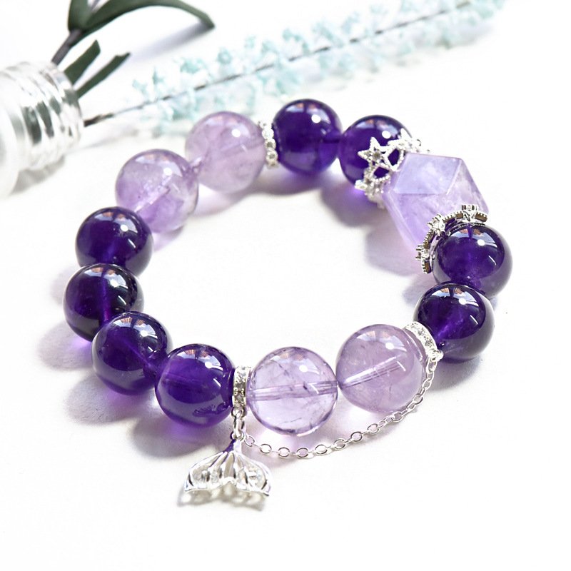 Natural Amethyst Bracelet