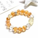 Natural Yellow Asai Crystal Bracelet