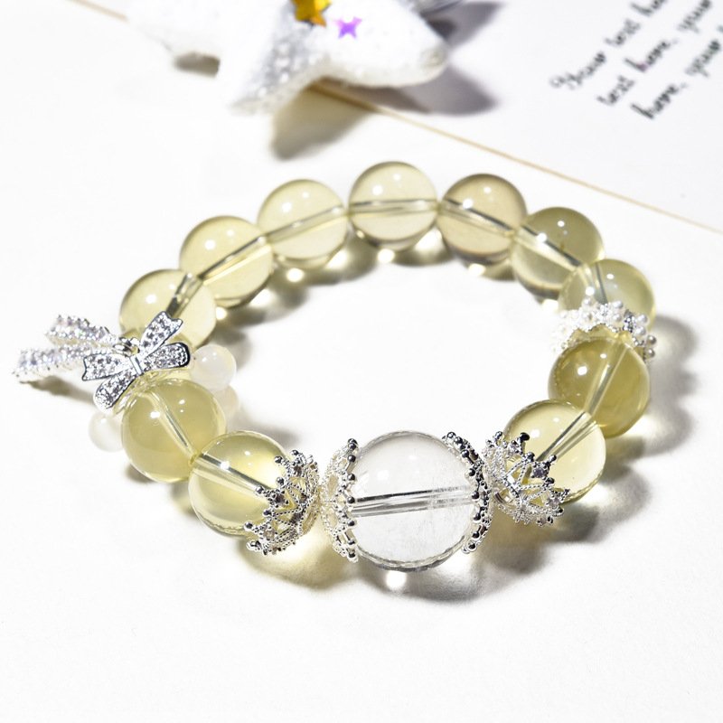 Natural Yellow Quartz Bracelet