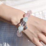 Natural Multi-Color Crystal Bracelet