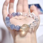 Natural Fluorite Bead Bracelet