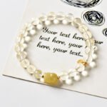 Natural Citrine Bracelet – Lemon Yellow Pixiu Charm