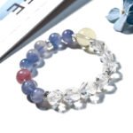 Natural Fluorite Bead Bracelet