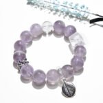 Natural Purple Rabbit Hair Amethyst Bracelet – Lavender Amethyst