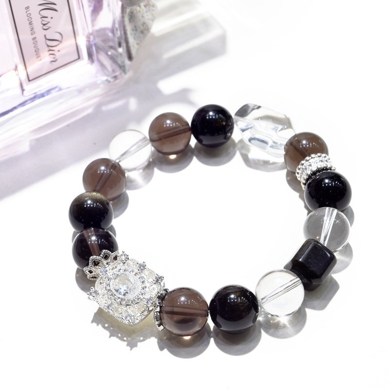 Original Natural Black Obsidian Bracelet