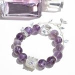 Natural Purple Asai Crystal Bracelet