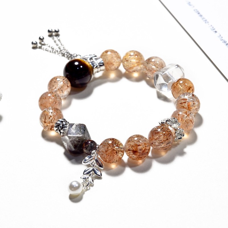 Black Gold Super Seven Crystal Bracelet