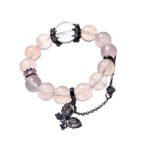 Starry Rose Quartz Bracelet