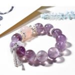 Original Natural Purple Rabbit Hair Bracelet