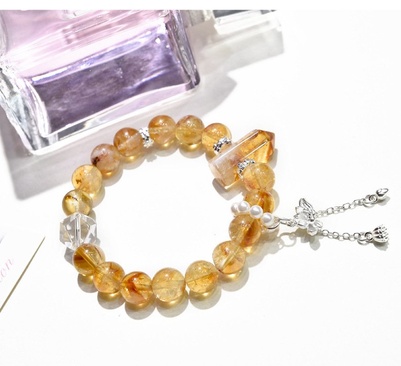 Original Natural Yellow Ase Crystal Bracelet