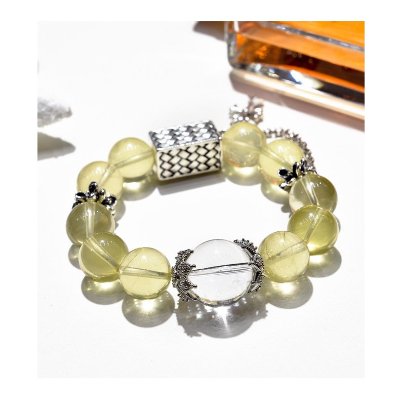 Original Natural Yellow Crystal Bracelet