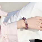 Natural Purple Asai Crystal Bracelet