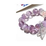 Original Natural Purple Rabbit Hair Bracelet